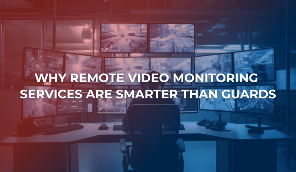 Virtual guard monitoring multiple cctv monitors