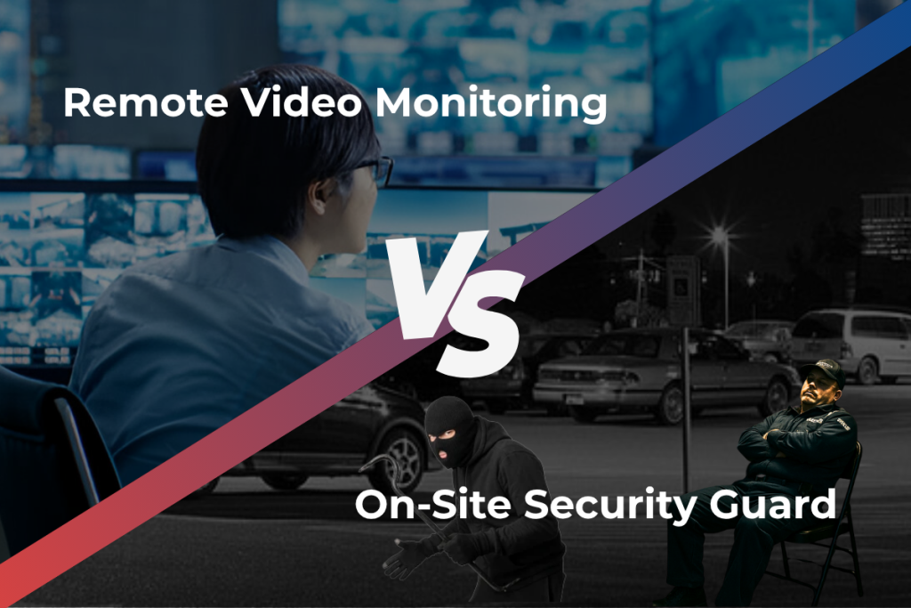 Real time security camera monitoring